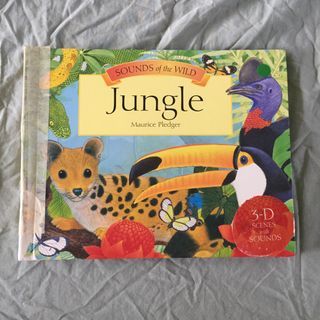 FREE on any purchase of any 4 books - Preloved Pop-Up Book: Sounds of the Wild - Jungle by Maurice Pledger