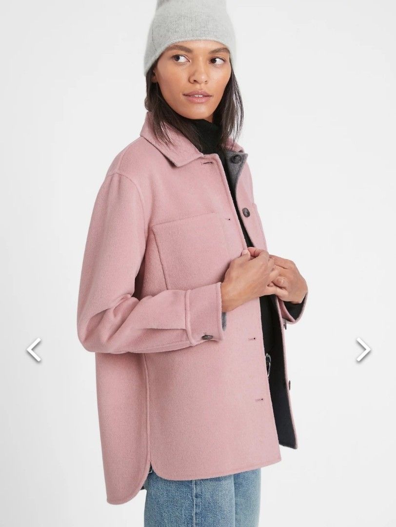 Banana republic online reversible coat