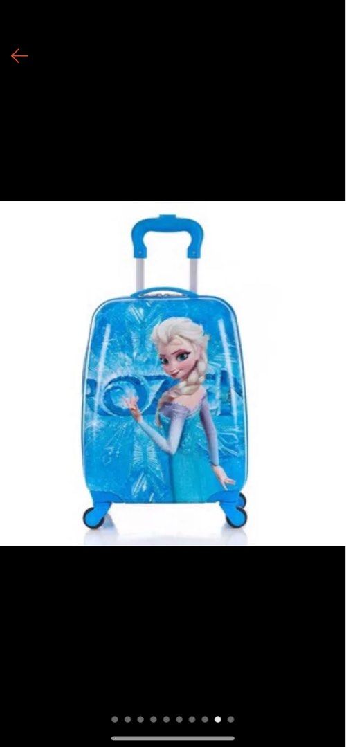 Frozen luggage, Babies & Kids, Babies & Kids Fashion on Carousell