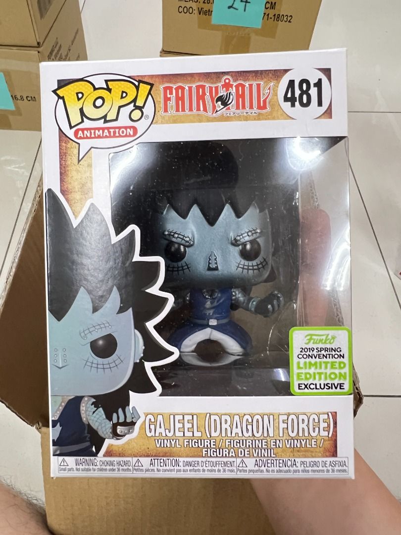 Gajeel dragon force funko hot sale pop