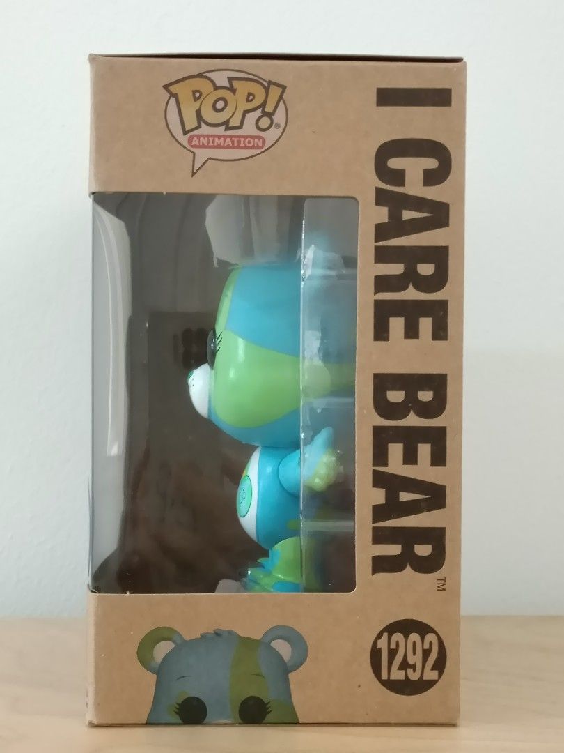 Funko Pop I care Bear Earth Day Care Bear, Hobbies & Toys, Collectibles