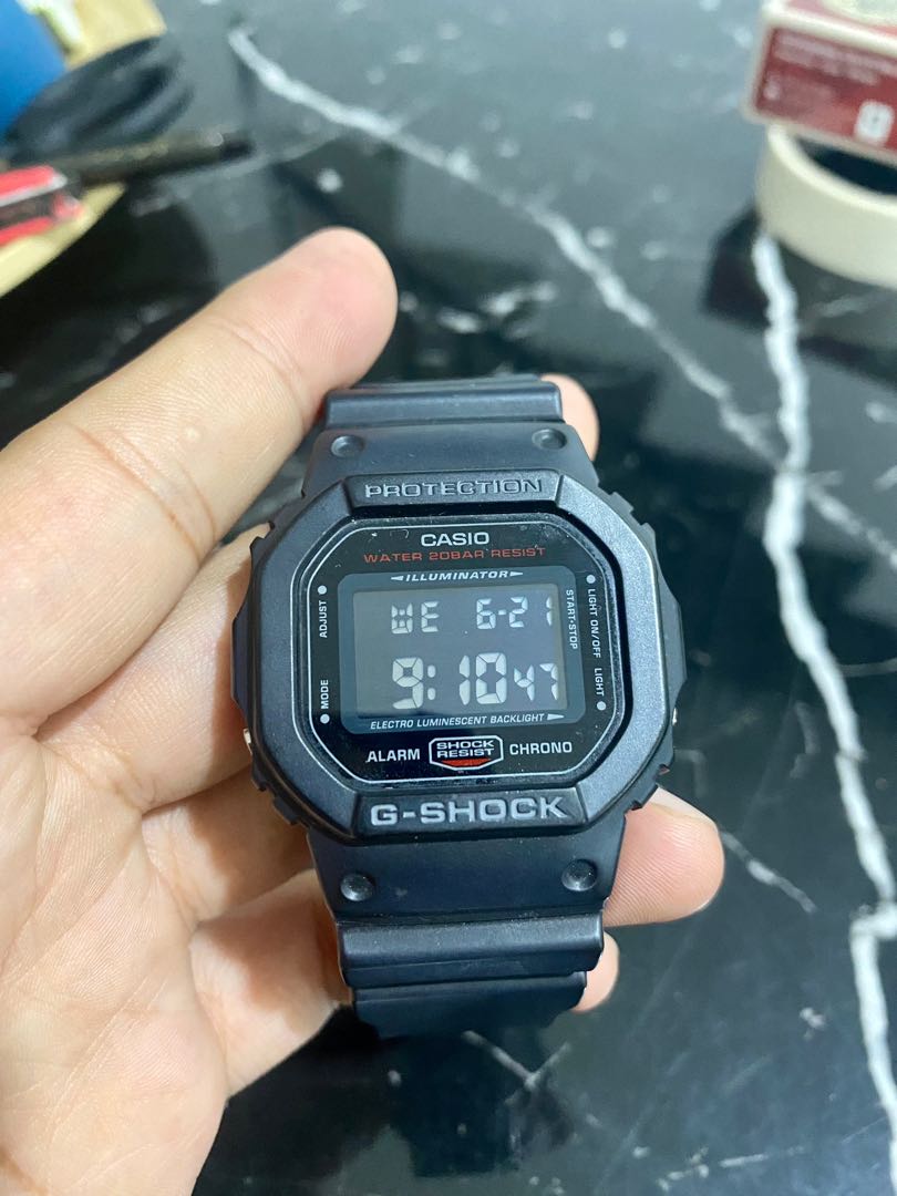 G shock dw 5600 hr original Men s Fashion Watches Accessories
