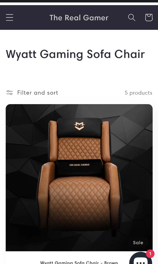 Gaming sofa, Furniture & Home Living, Furniture, Sofas on Carousell
