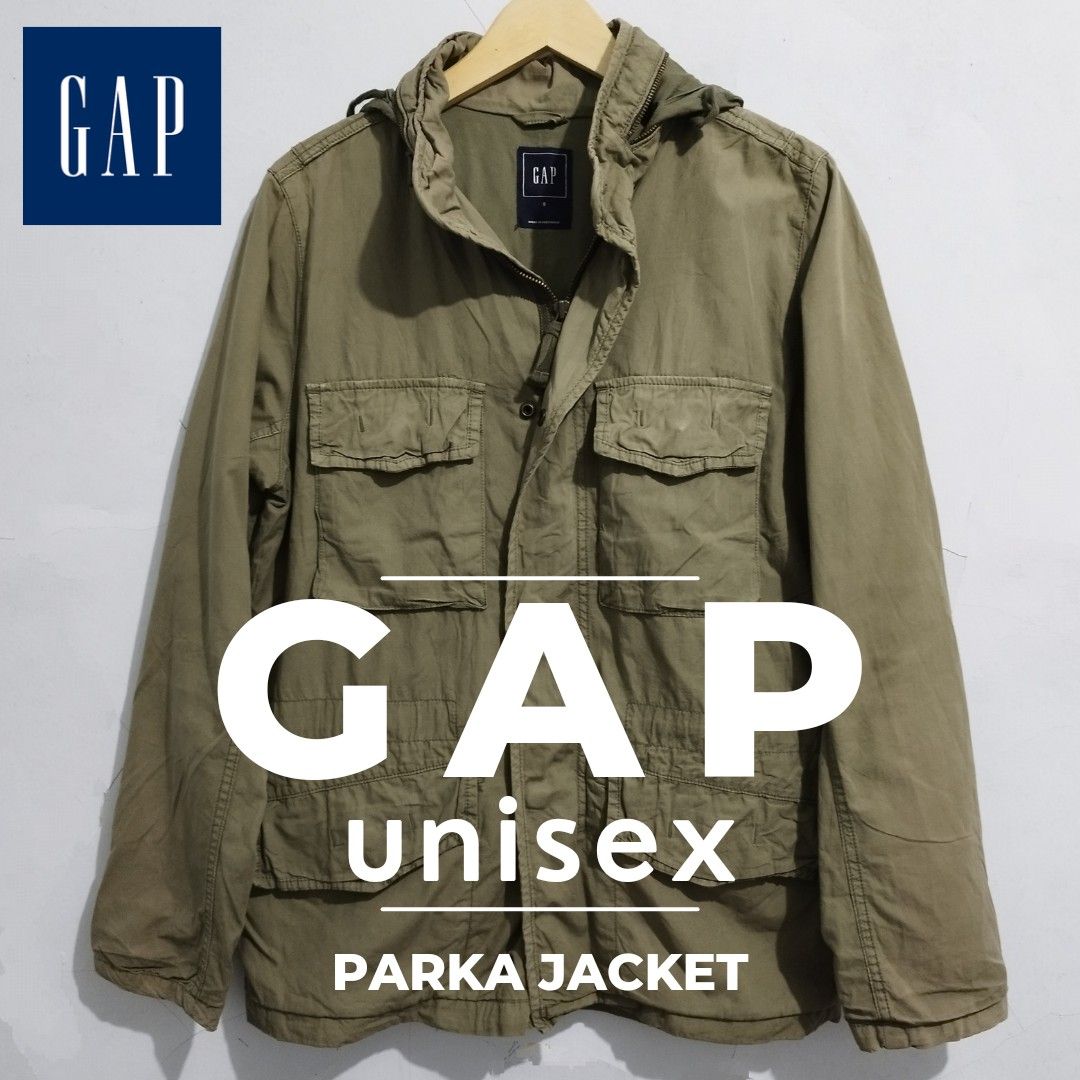 Gap green shop parka