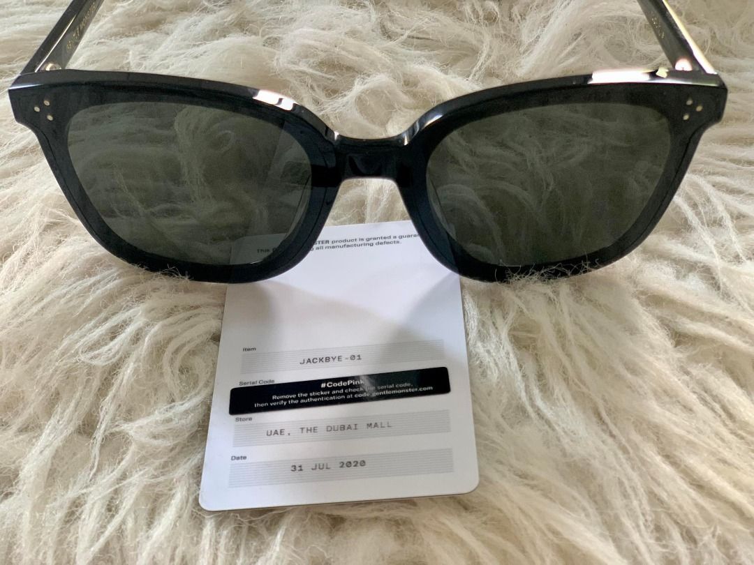 Gentle Monster Sunglass Original purchase in dubai, Men's Fashion