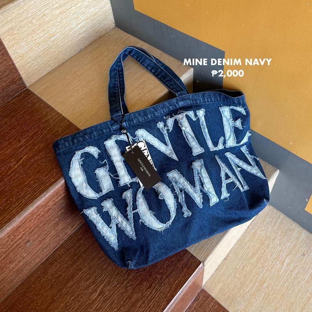 Gentle Woman Denim Tote Bag On Carousell gentle-woman-denim-tote-bag-on-carousell