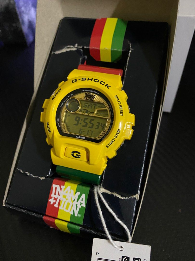 G-SHOCK GLX-6900XA-9 RASTA, Men's Fashion, Watches & Accessories