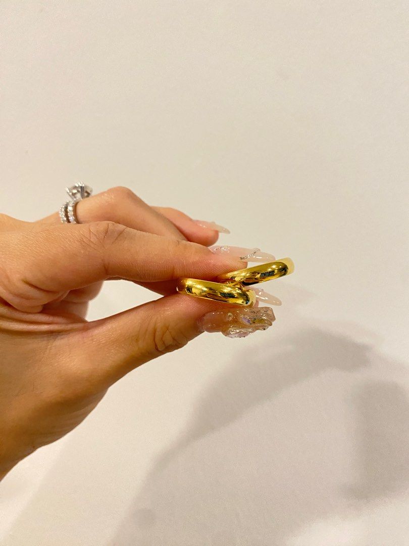 Gold Adjustable Ring Women s Fashion Jewelry Organisers Rings
