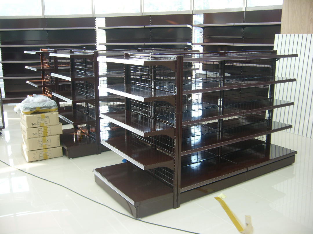 Gondola grocery racks display heavy duty commercial store racks display ...