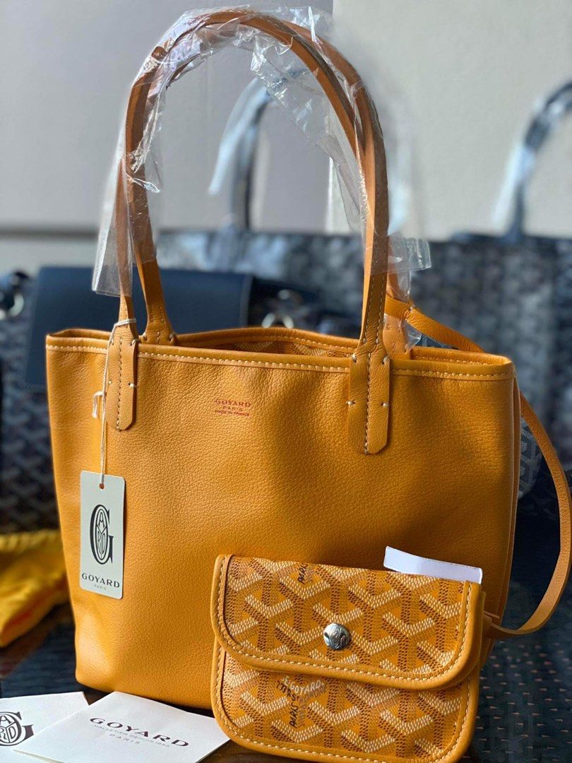 Goyard Mini anjou, Women's Fashion, Bags & Wallets, Tote Bags on Carousell
