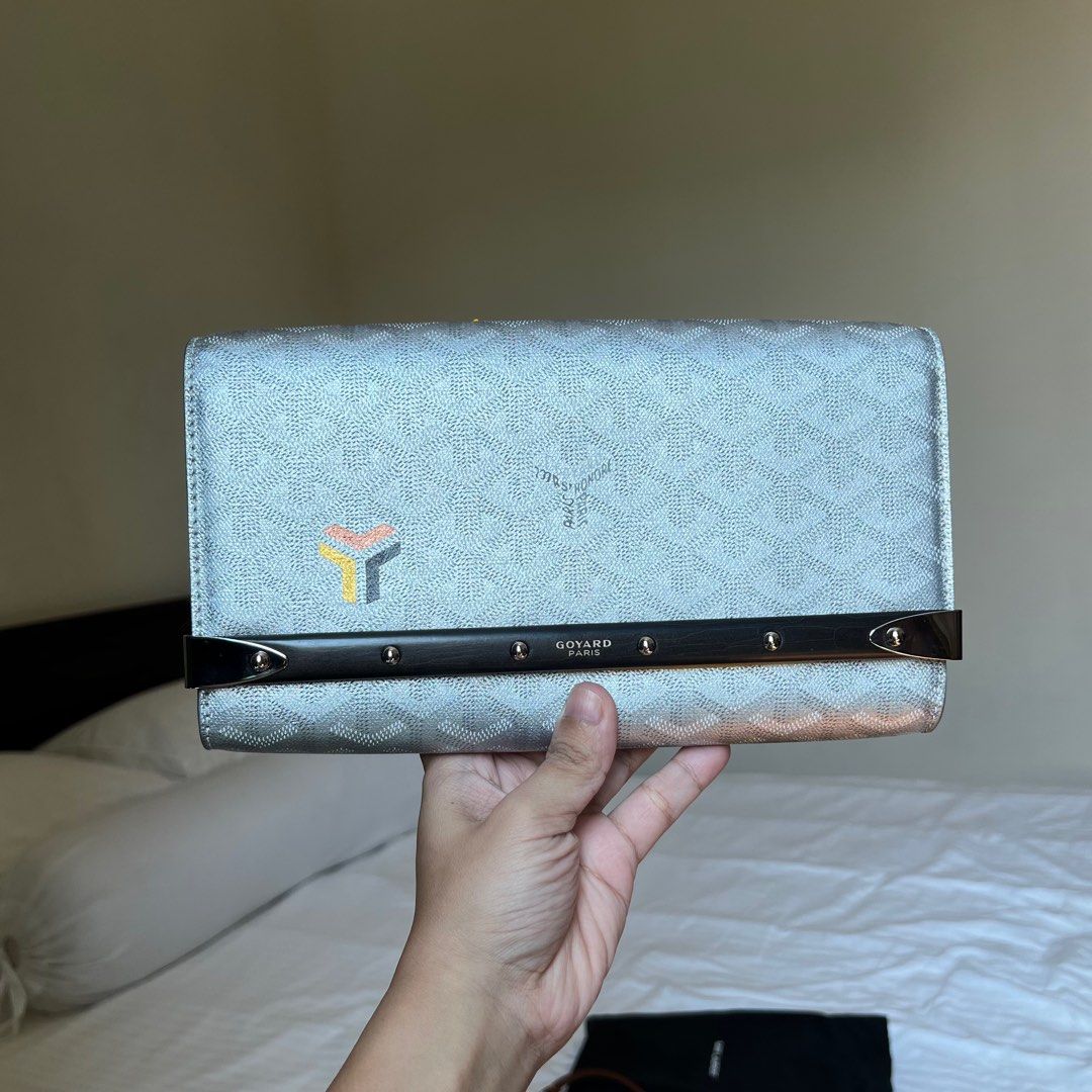 Goyard Monte Carlo PM in Limited-Edition Silver, Luxury, Bags & Wallets on  Carousell