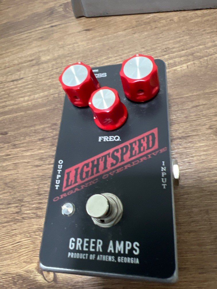 Greer lightspeed guitar pedal, Hobbies & Toys, Music & Media, Musical