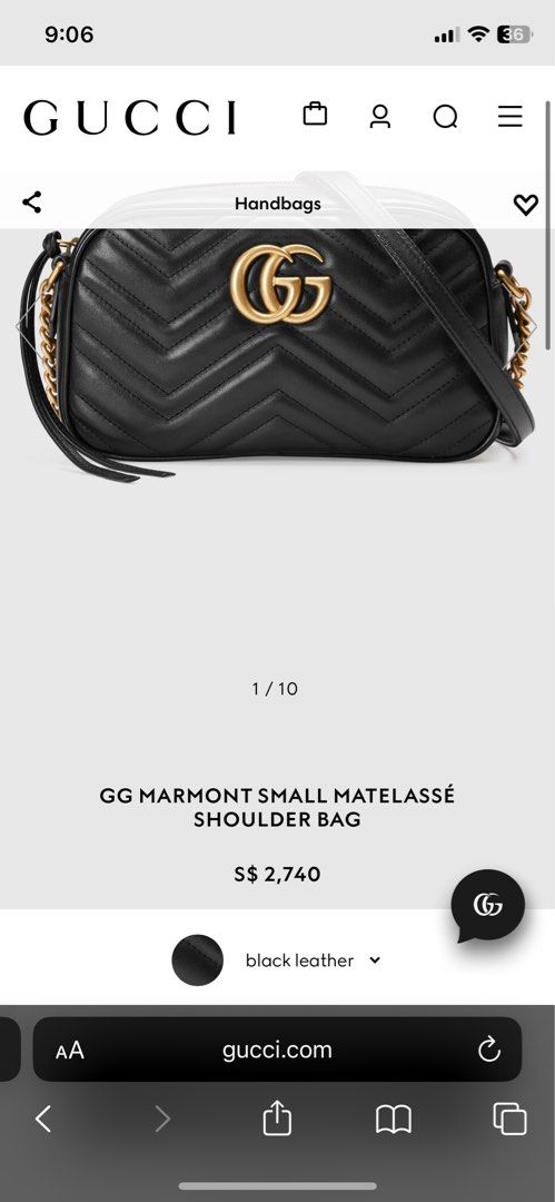 Gg marmont small quilted camera bag sale