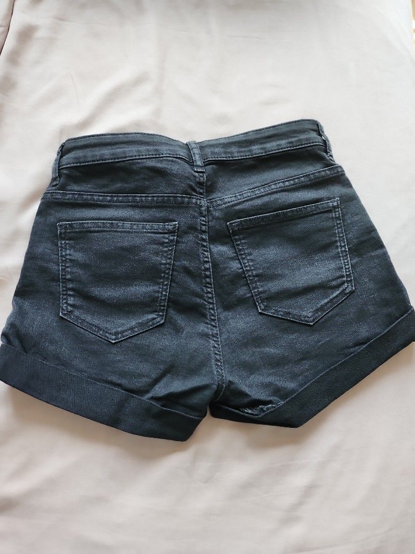 Denim shorts discount h and m