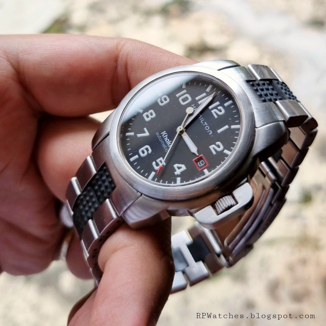Hamilton 6311 Khaki Action Automatic 40mm Ref 6311 Black Dial