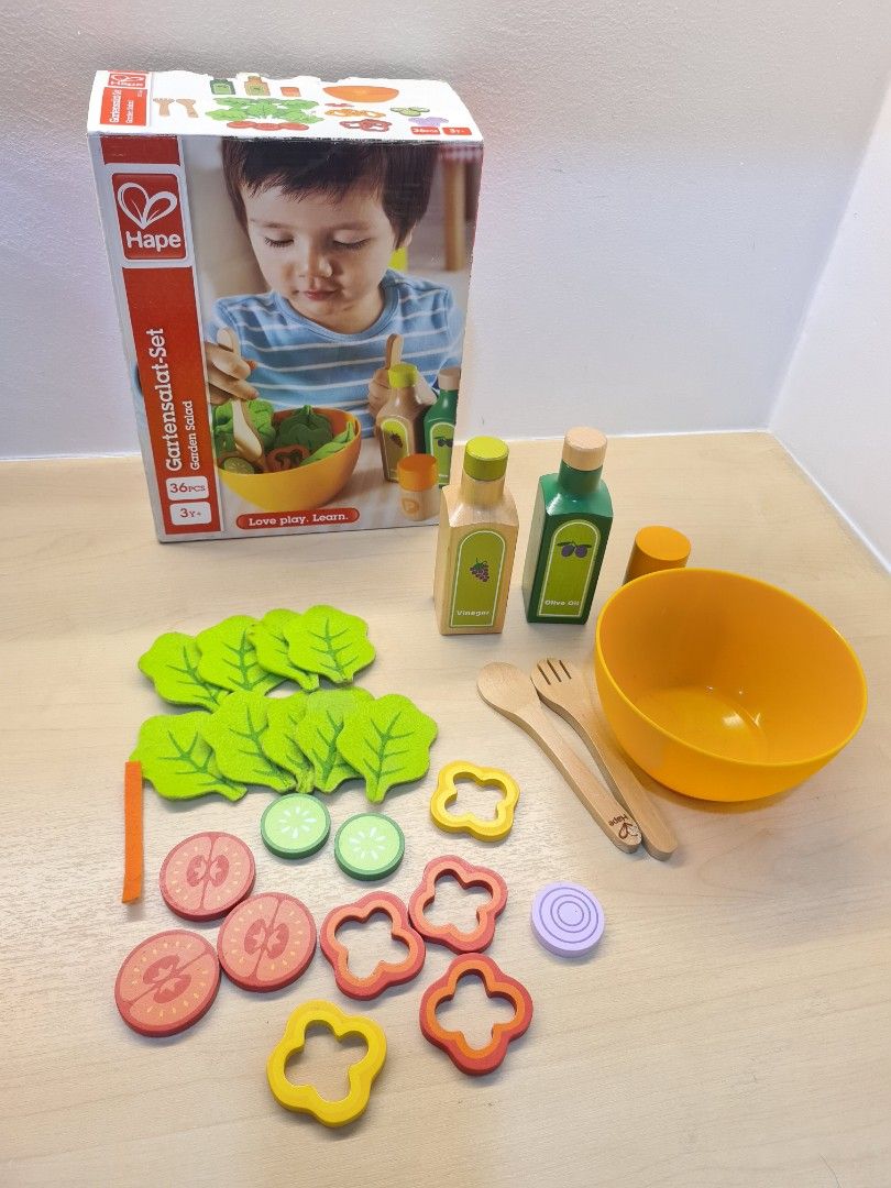 Hape salad hot sale set