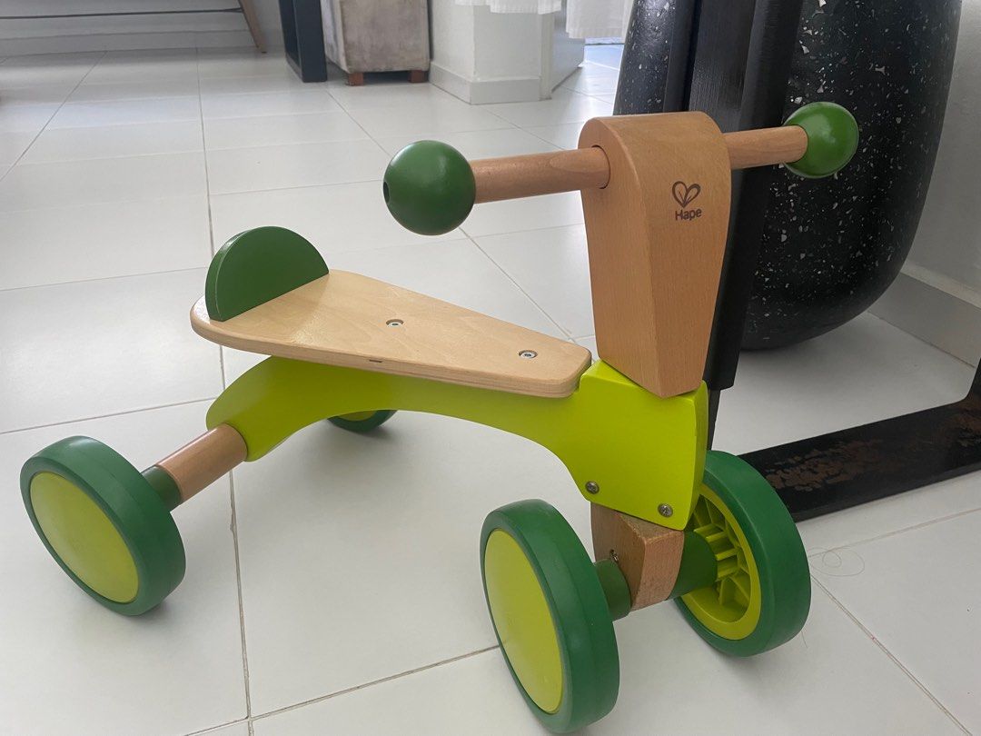 Hape scoot around wooden bike deals