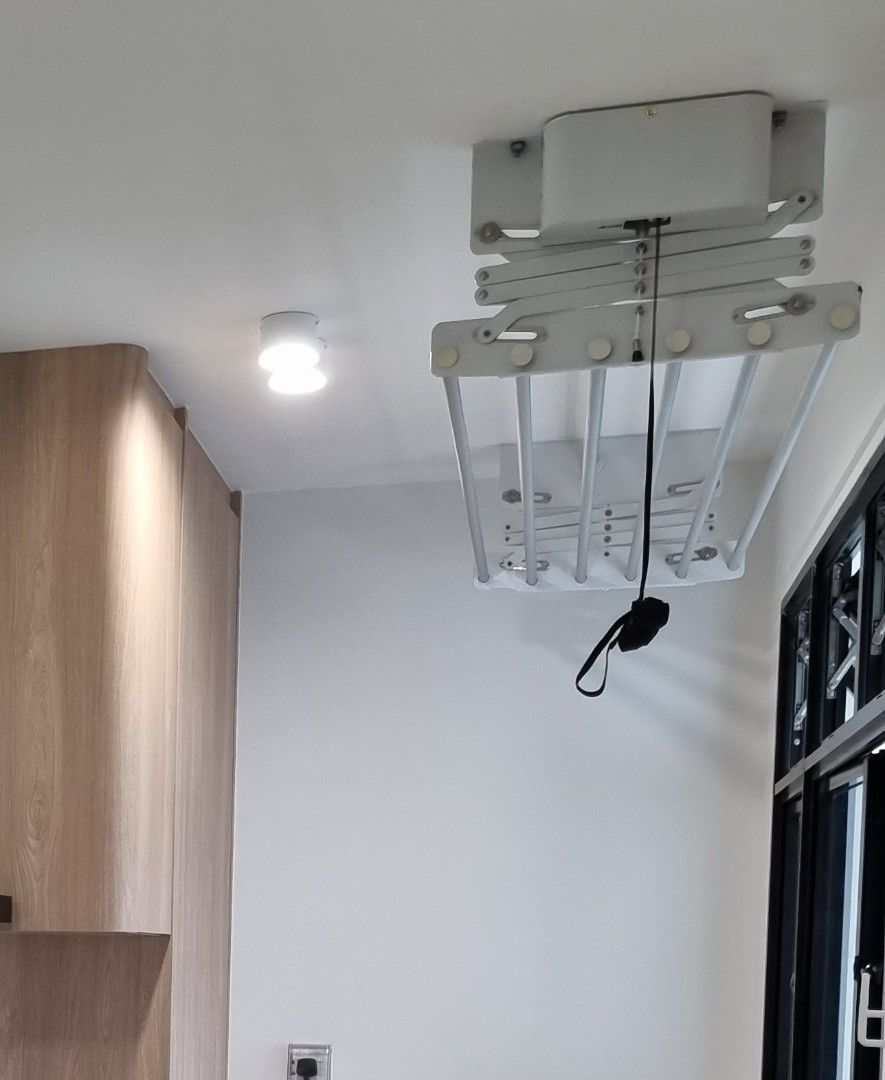 HDB BTO retractable laundry rack, Furniture & Home Living, Home