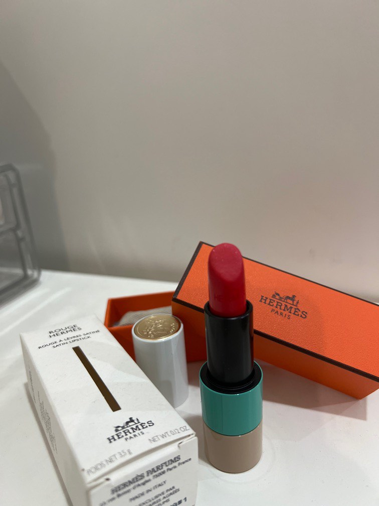 Hermes satin lipstick 52, Beauty & Personal Care, Face, Makeup on