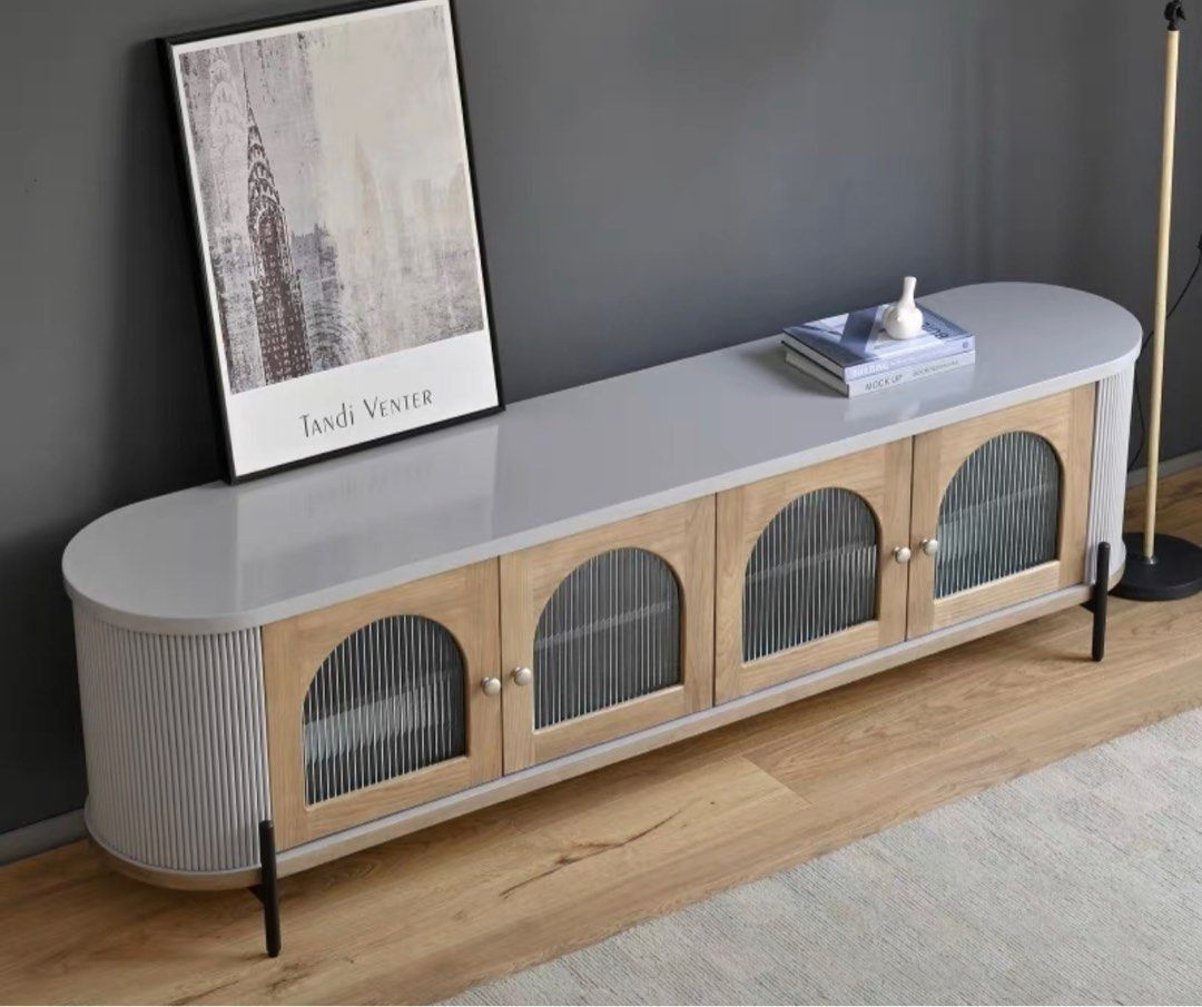 HILLER Modern TV Console, Furniture & Home Living, Furniture, TV ...