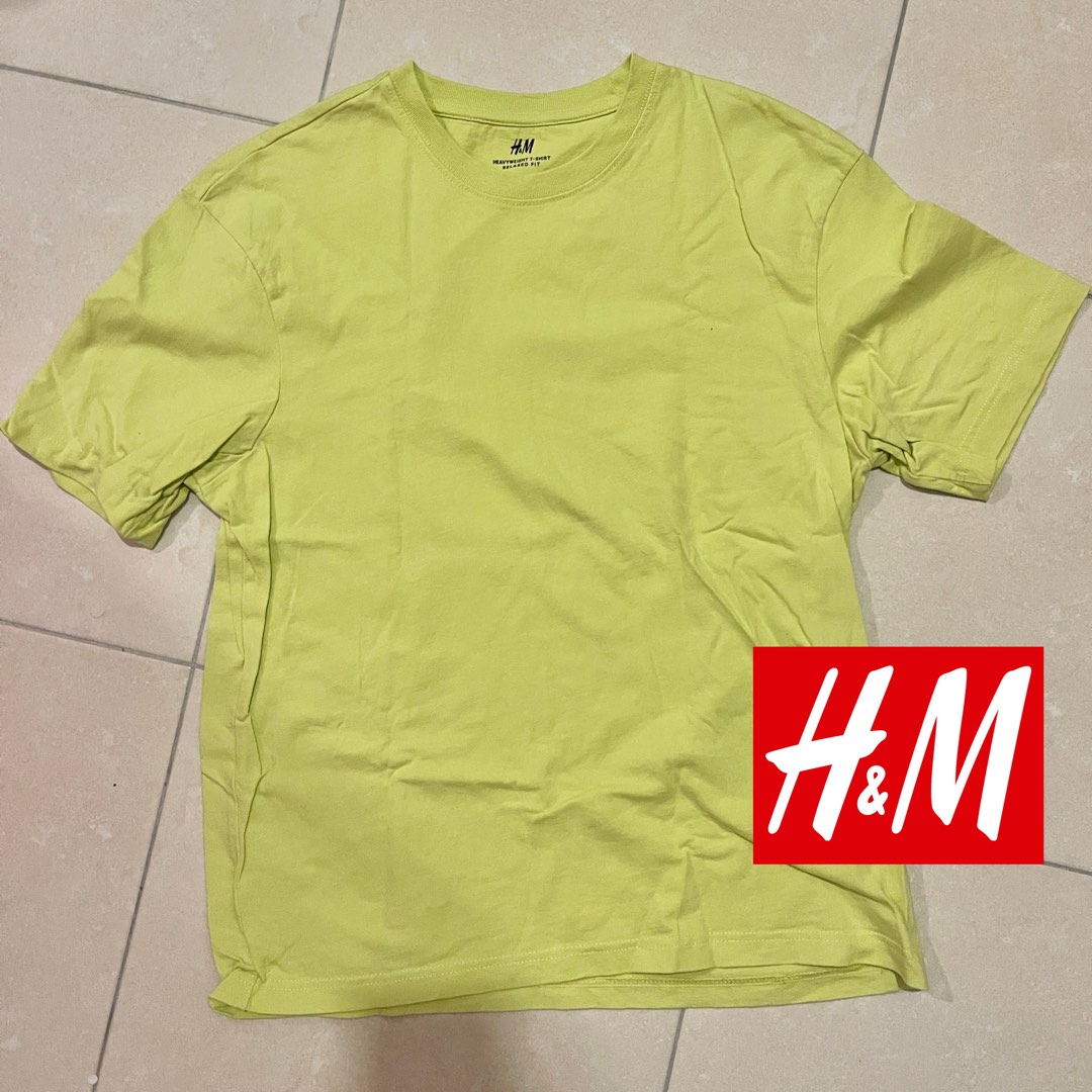 H&m store neon shirt