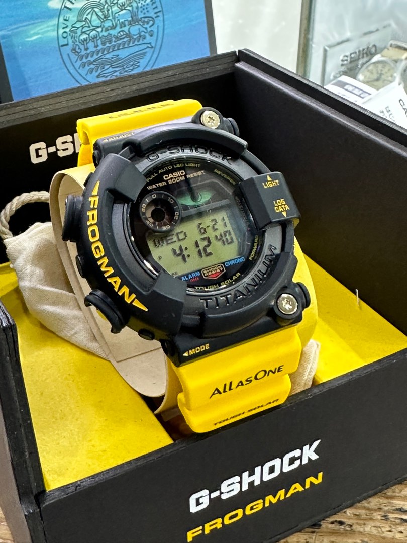 I.C.E.R.C X G-SHOCK FROGMAN GW-8200K-9JR LOVE THE SEA AND THE