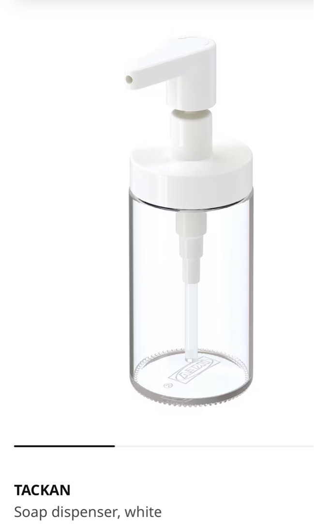 IKEA Tackan soap dispenser, TV & Home Appliances, Kitchen Appliances