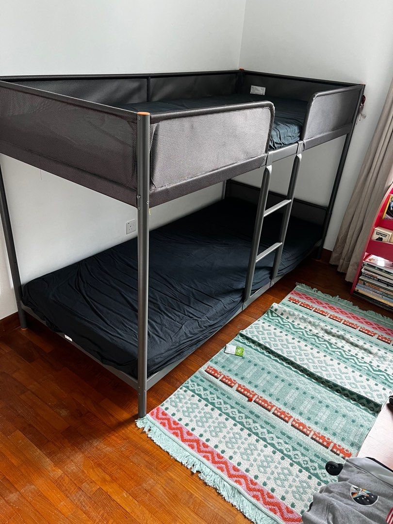 IKEA Tuffing Bunk Bed, Furniture & Home Living, Furniture, Bed Frames