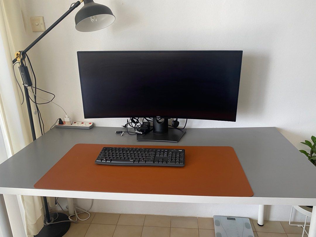 Ikea work table + Office table, Furniture & Home Living, Furniture