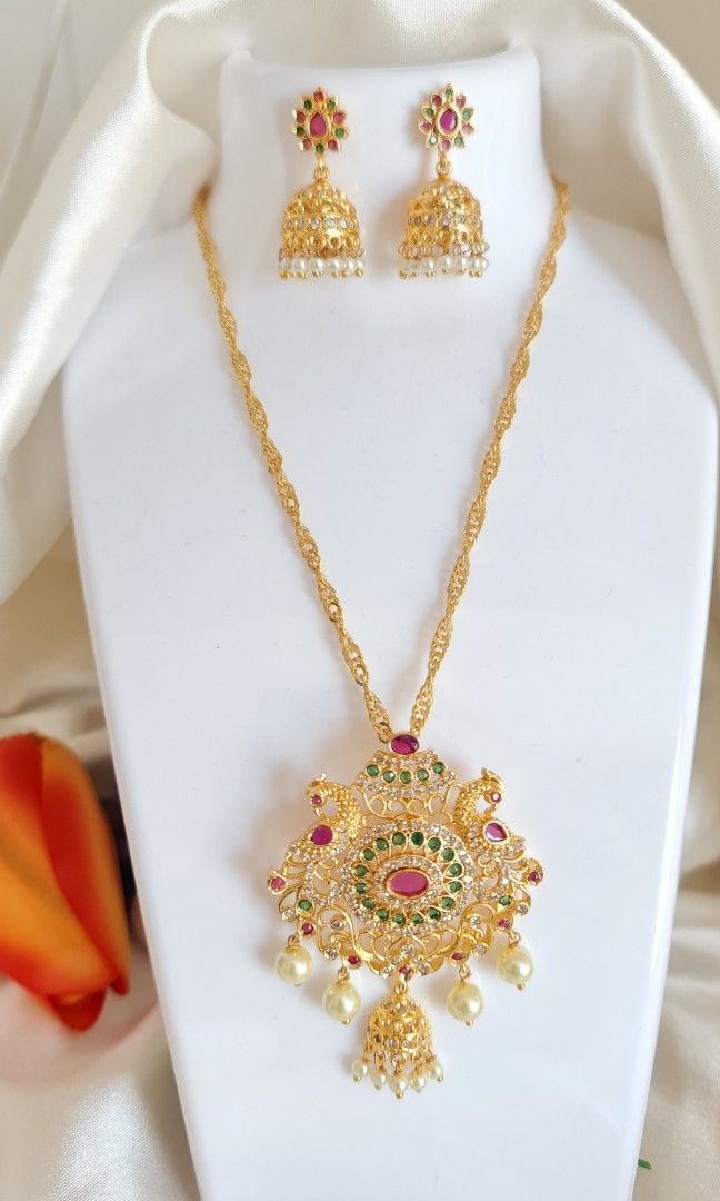Chain set cheap gold jewellery