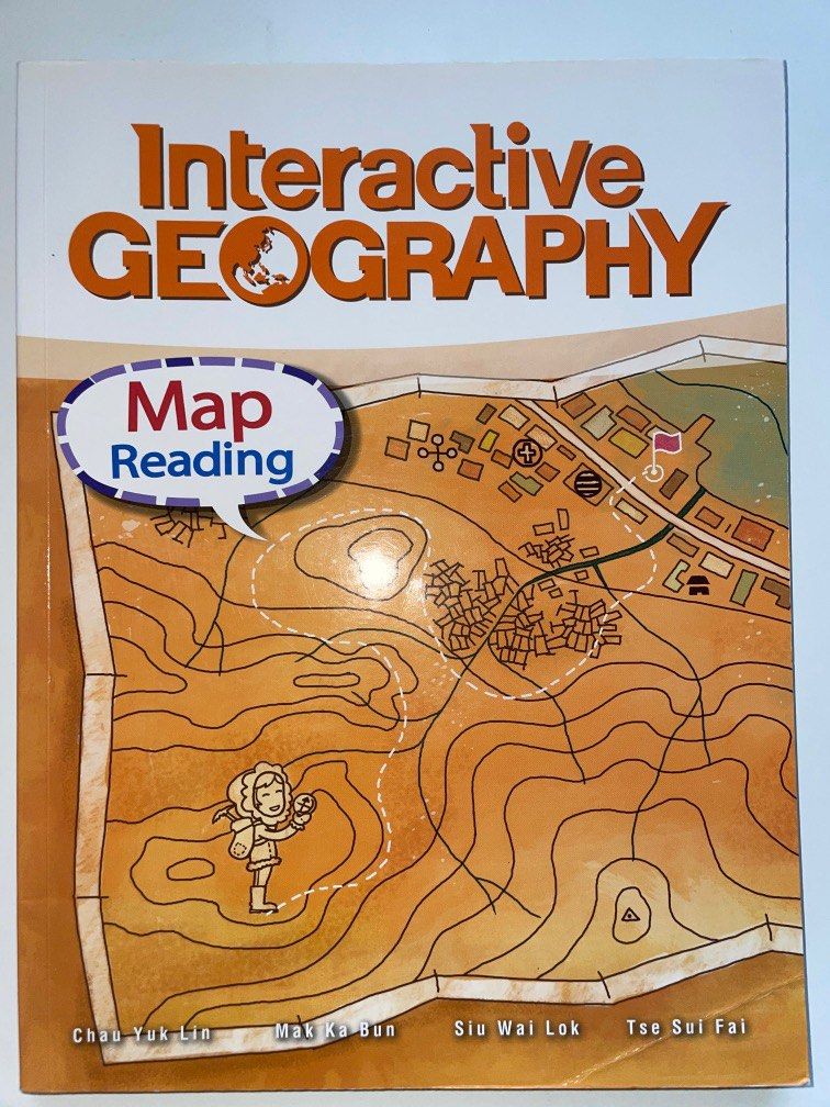 Interactive Geography Map Reading, 興趣及遊戲, 書本 & 文具, 教科書 Carousell