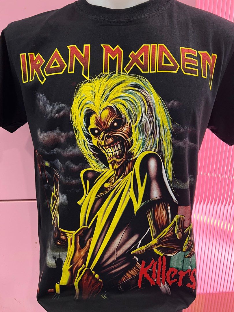 Iron maiden t shirt killers top