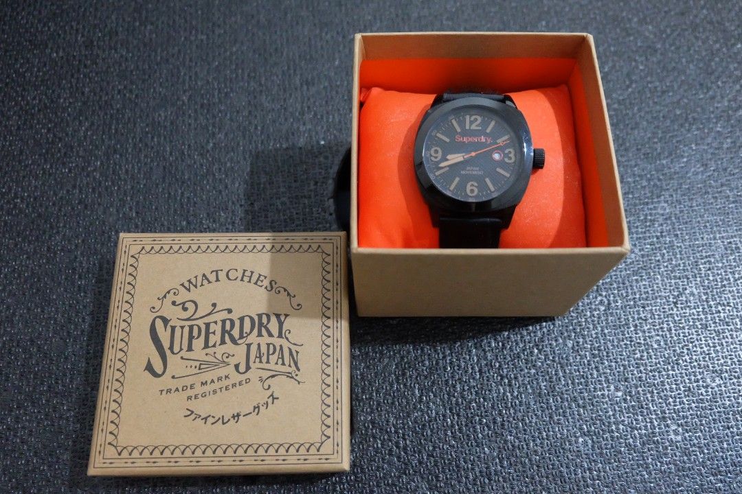 Jam Tangan unisex SUPERDRY Syg 144TB Original pembelian di Watchzone Grand Indonesia