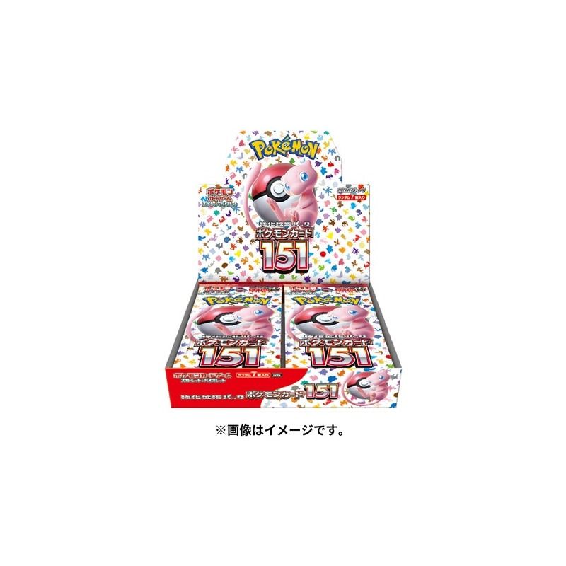 Instock ] Japanese Pokemon 151 Scarlet & Violet Booster Box Sv2a , Hobbies  & Toys, Toys & Games on Carousell