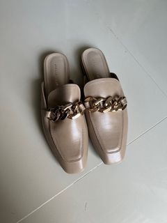 Jialianna Loafers Shoes (Khaki) Sepatu Loafers Casual