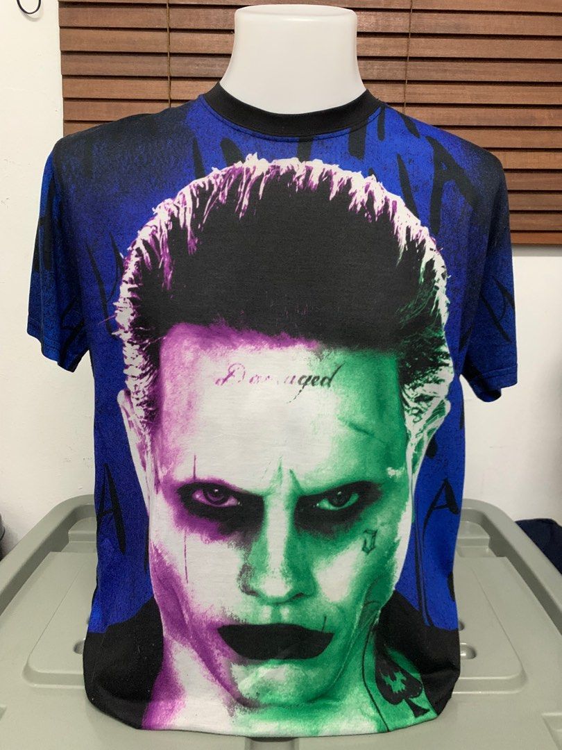 Joker Full print Men s Fashion Tops Sets Tshirts Polo