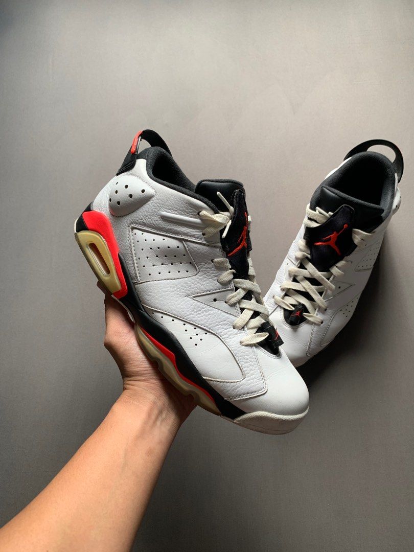 Jordan 6 infrared white grey on sale