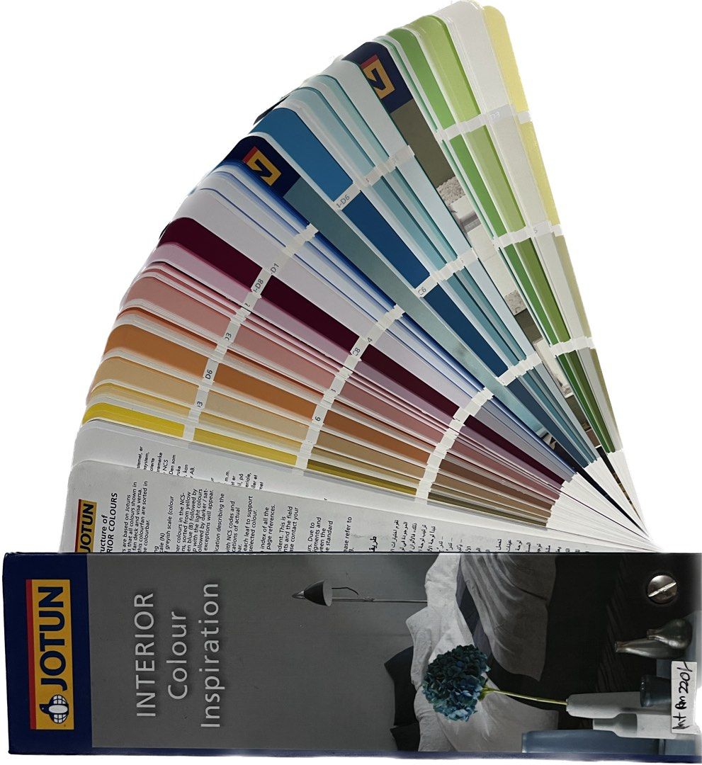 JOTUN INTERIOR PAINT FAN DECK CATALOGUE, Furniture & Home Living, Home