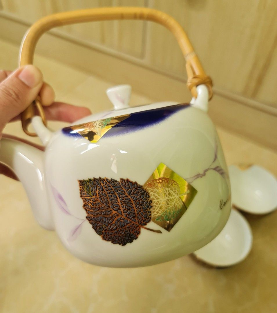 Kansai tea set Japan fine china on Carousell