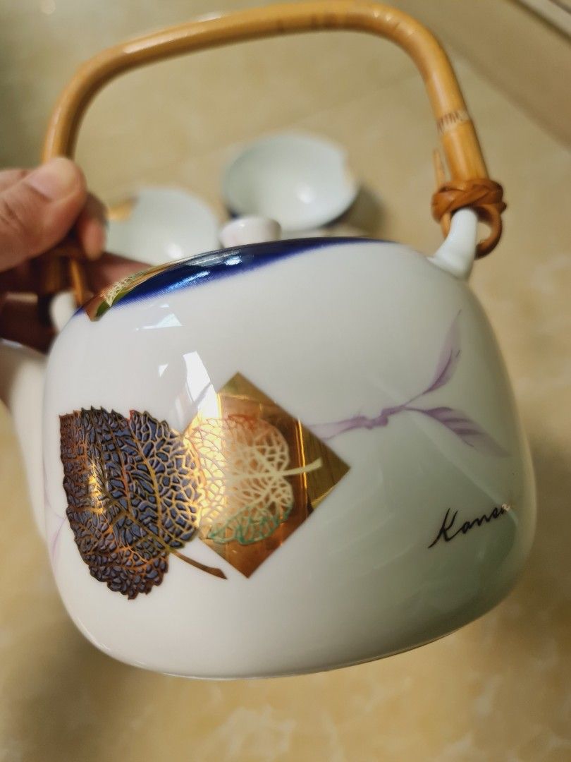 Kansai tea set Japan fine china on Carousell