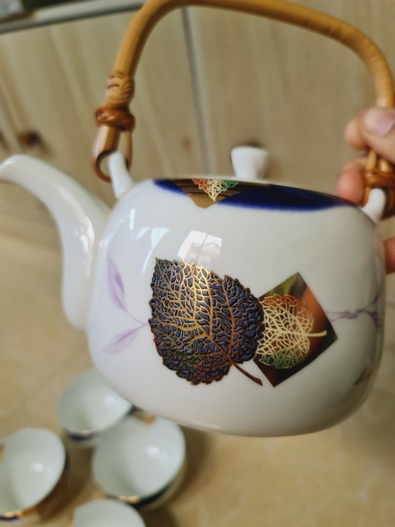 Kansai tea set Japan fine china on Carousell