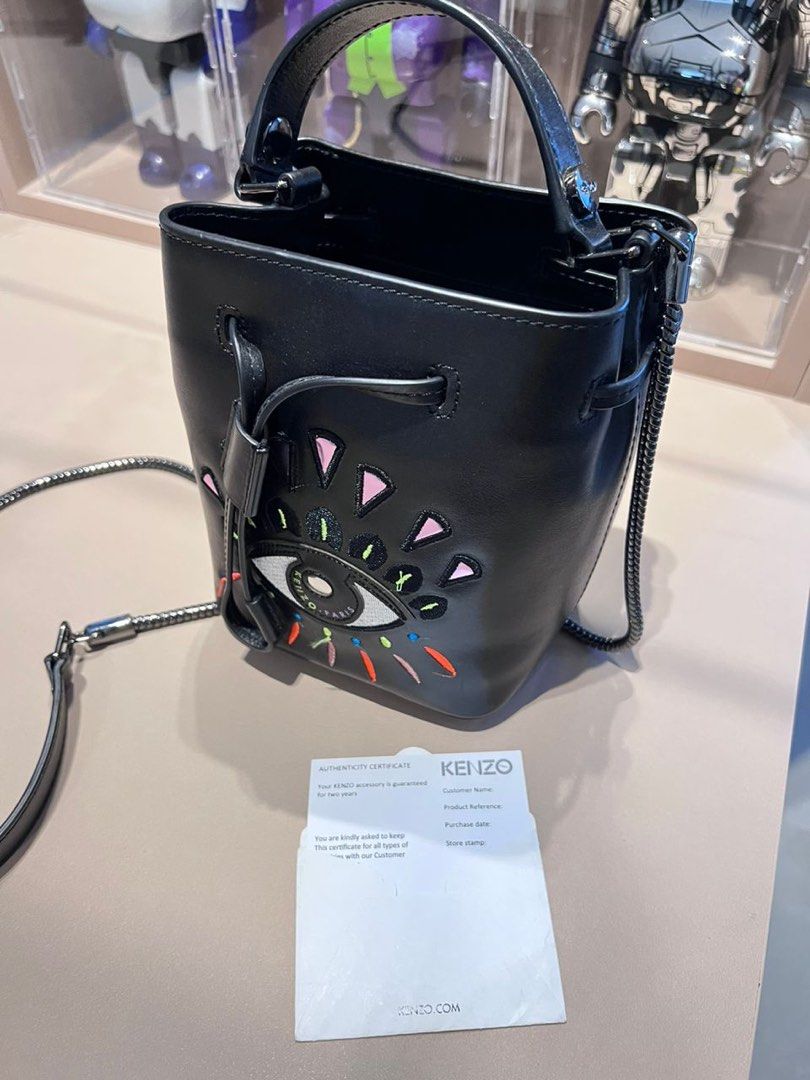 Kenzo eyes bucket bag 100 authentic