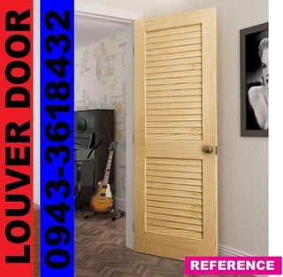 Kiln Dried  Solid Wood Louver Door RM Online Store