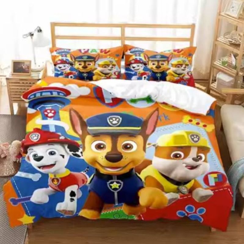 KONKI Paw Patrol High Quality 3 in 1 Single Super Single 4 in 1