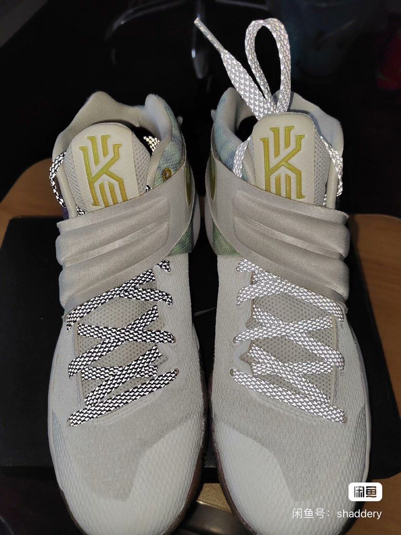 Kyrie 2 id white and gold clearance