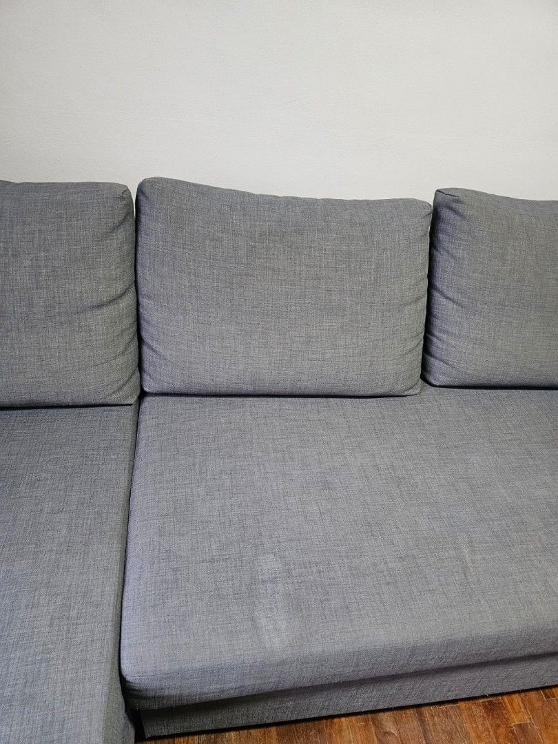 L Shape Sofa Bed Ikea, Furniture & Home Living, Furniture, Sofas on