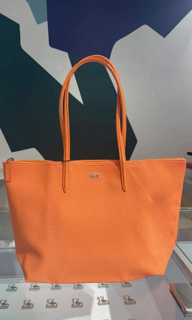 Lacoste horizontal on sale tote bag