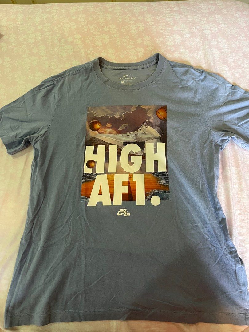 Large Blue Nike Shirt Men s Fashion Tops Sets Tshirts Polo