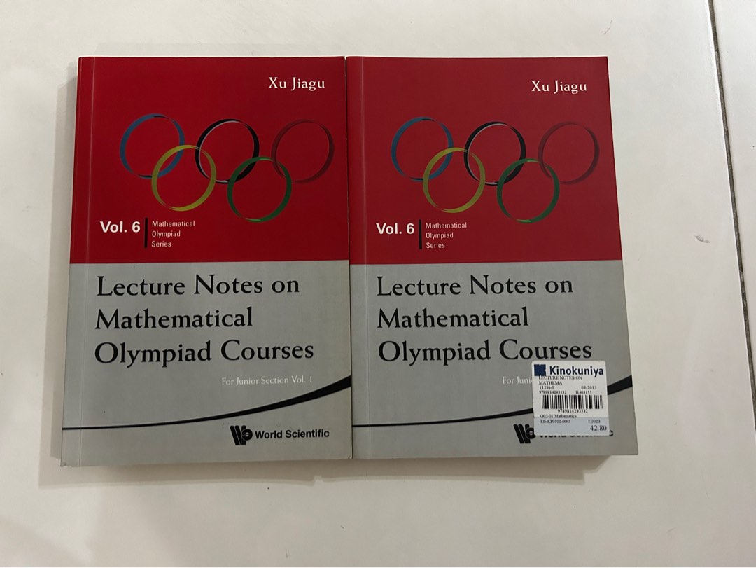 Lecture notes on mathematical olympiad courses volume 1 and 2 hobbies