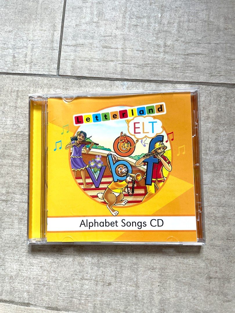 Letterland alphabet Songs CD, 興趣及遊戲, 書本 & 文具, 兒童書籍 - Carousell